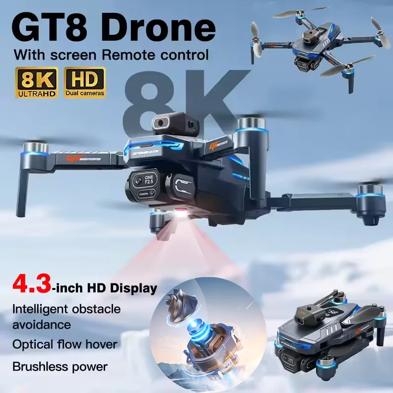 Drone Camera 4K - Drone 4K Homologado ANATEL, Novo e