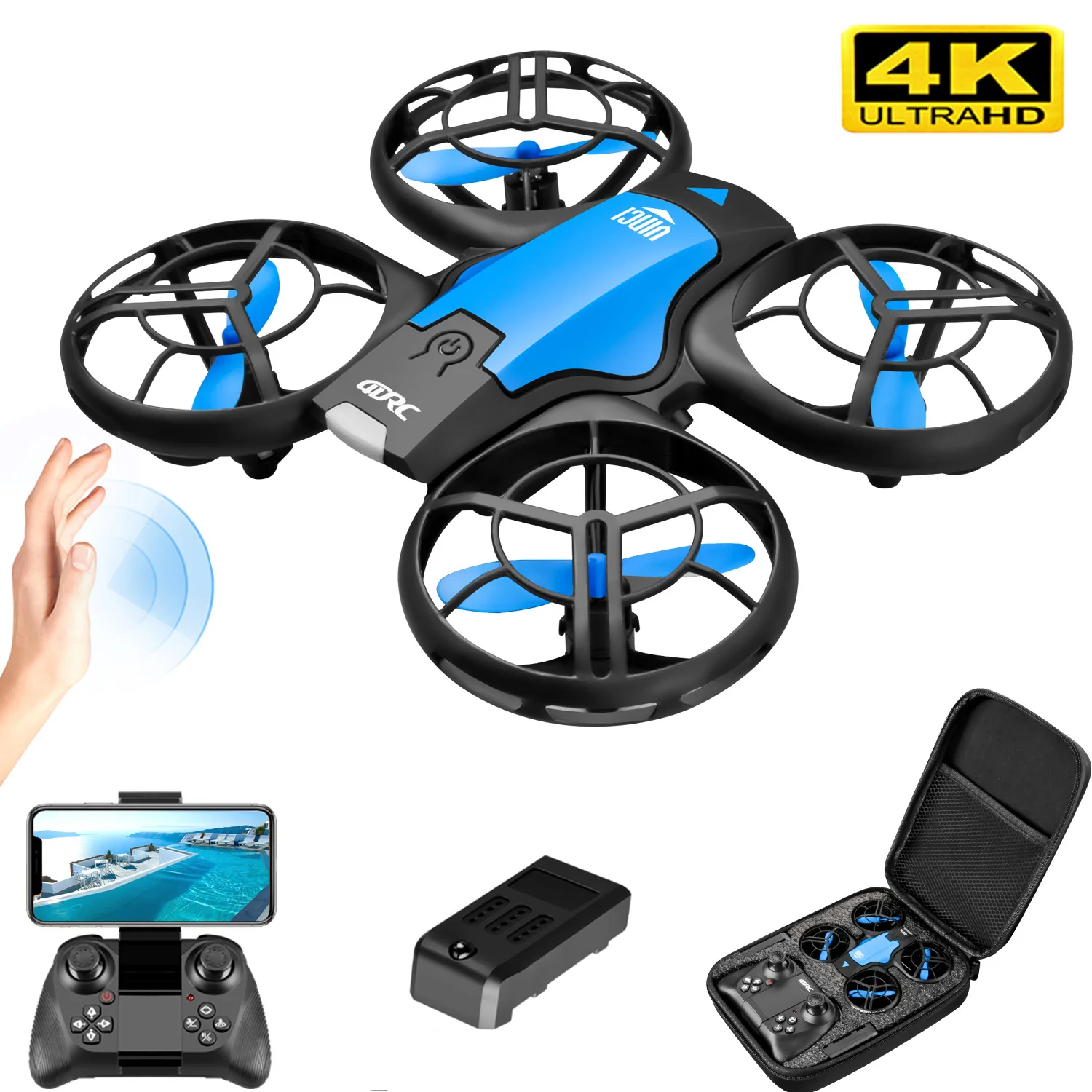 Novo Mini Drone V8 4K Profissi - Drone Camera Professional avaliação e preço