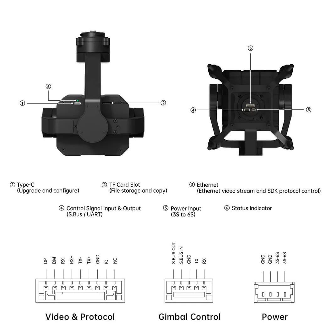 2026 newt30 gimbal câmera dr-o - Drone Camera With Gimbal avaliação e preço