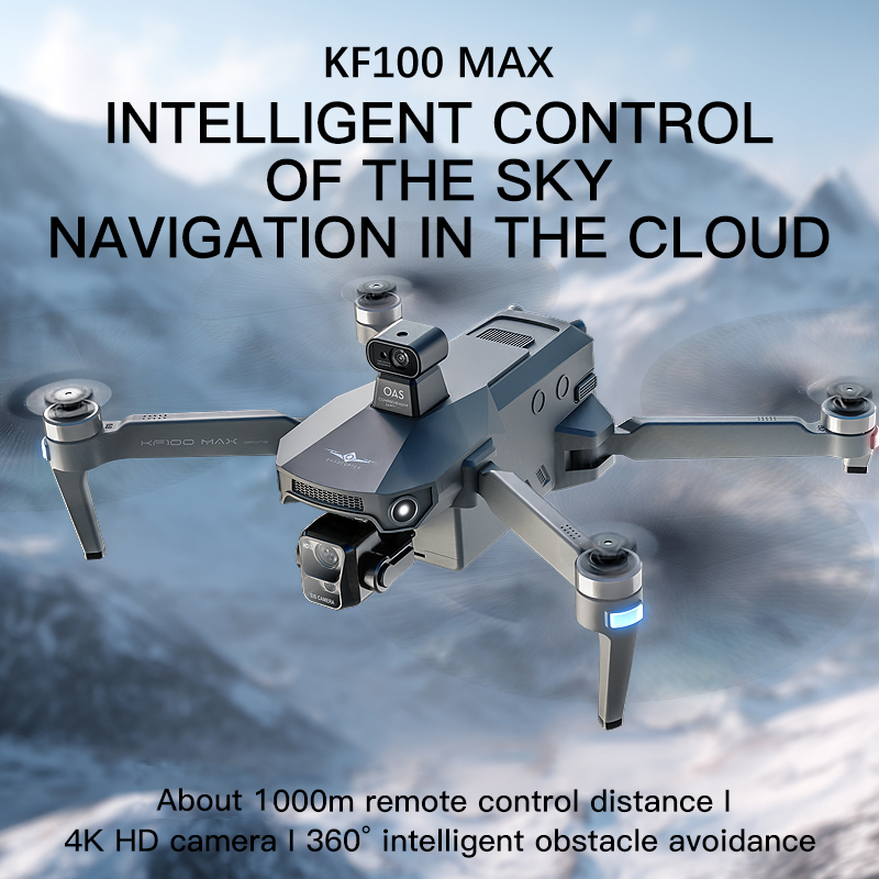 Kf100 max gps drone 4k câmera  - Drone Camera With Gimbal avaliação e preço