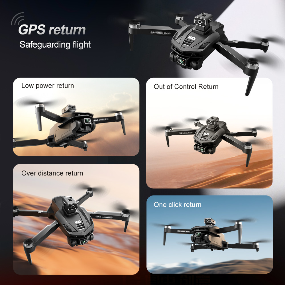 V168 PRO Max GPS Drone 8K Prof - Drone Camera 4K avaliação e preço
