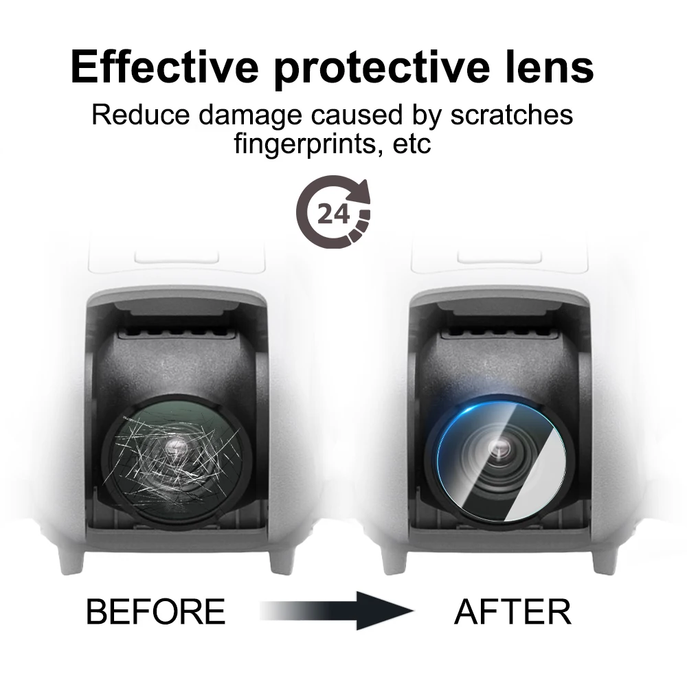 10/1 Peças de Películas Protet - Drone Camera Filter avaliação e preço