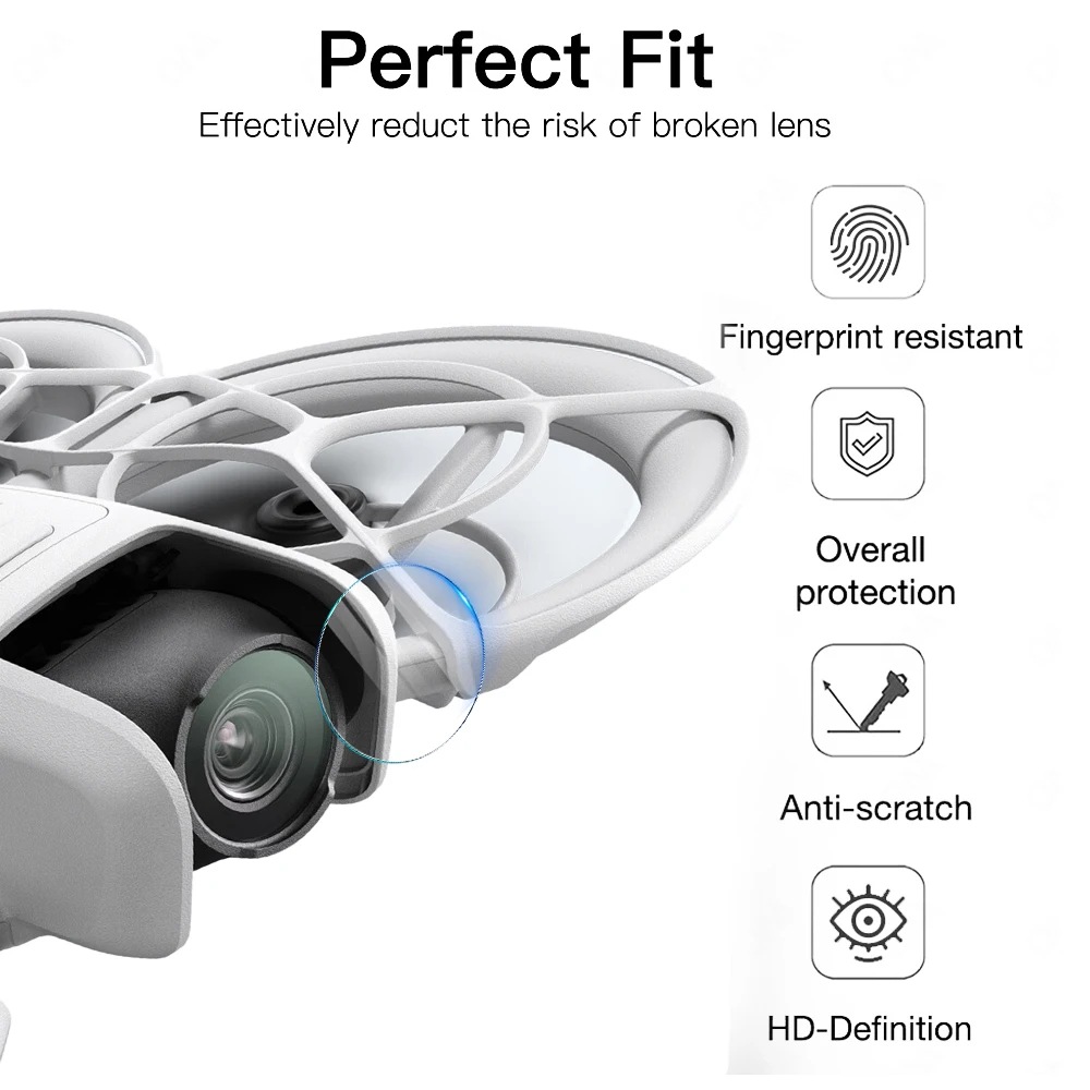 10/1 Peças de Películas Protet - Drone Camera Filter avaliação e preço