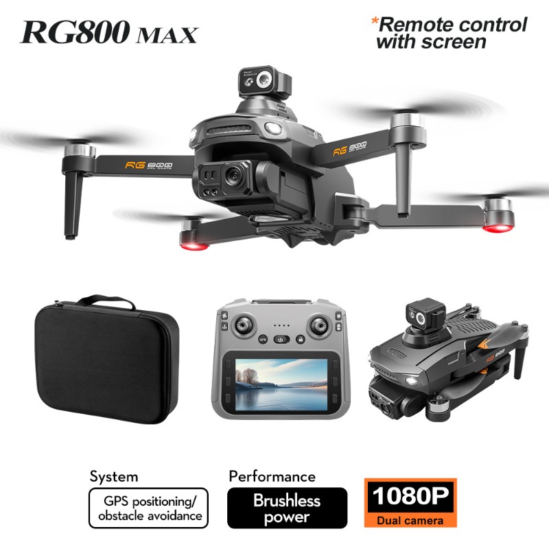 Novo drone rg800 max 1080p câm - Drone Camera Professional avaliação e preço