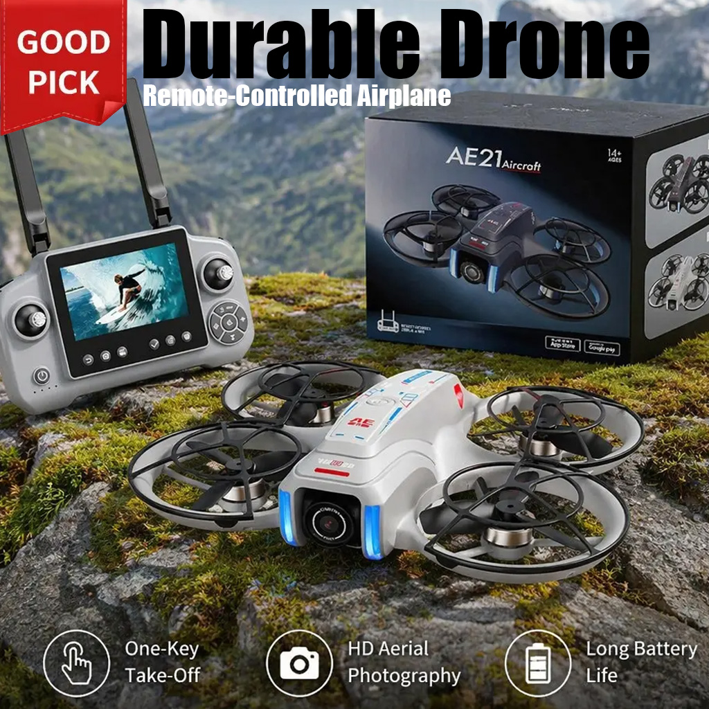 Novo Drone AE21 2026 com Câmer - Drone Camera With Gimbal avaliação e preço