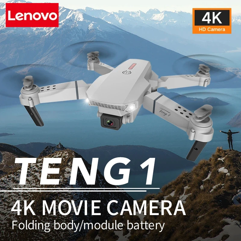 Lenovo novo e88 pro wifi fpv d - Drone Camera Wide Angle avaliação e preço