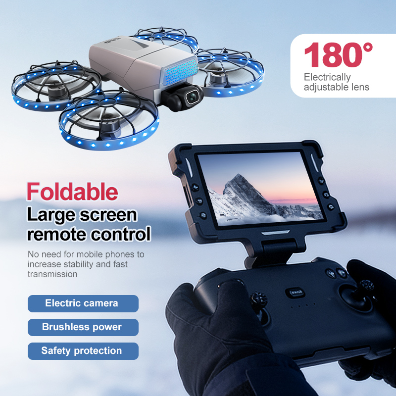 Novo Drone G63 RC com Câmeras  - Drone Camera Vlog avaliação e preço