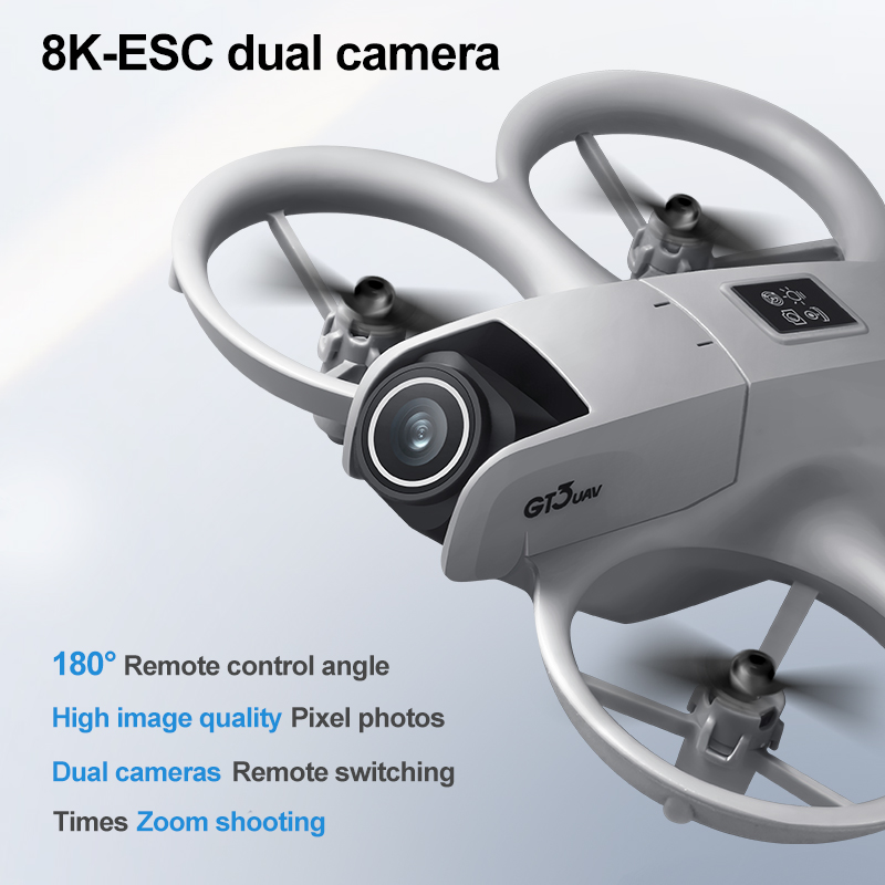 Novo GT3 com tela Mini Drone 8 - Drone Camera Hd avaliação e preço